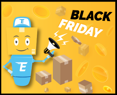 Black Friday Deal - Order 5 parcels pay for 4!