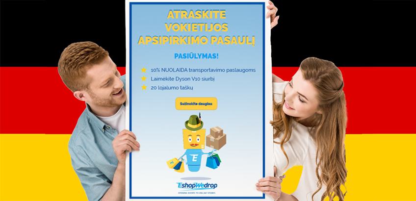 Iš naujo atraskite Vokietijos apsipirkimo pasaulį