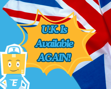 Important Update – The U.K market is Back!