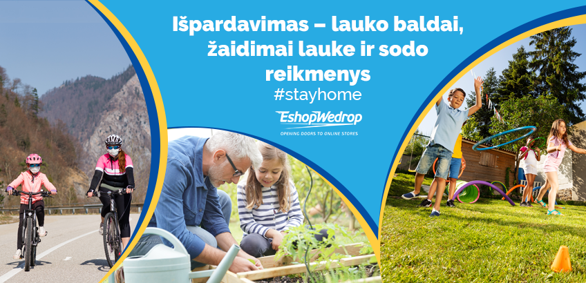 Išpardavimas – lauko baldai, žaidimai lauke ir sodo reikmenys